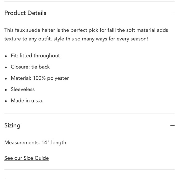 NWT Altar’d State Halter Top - Picture 6 of 10